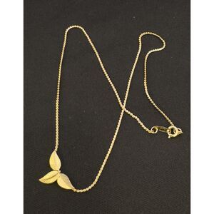 Vintage 14kt GF "Baroness" Leaves Necklace